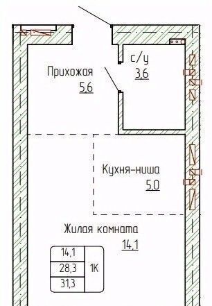 квартира г Новоалтайск ул Титова 6 фото 1