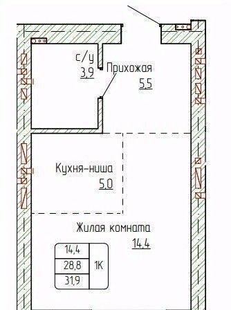 квартира г Новоалтайск ул Титова 6 фото 1