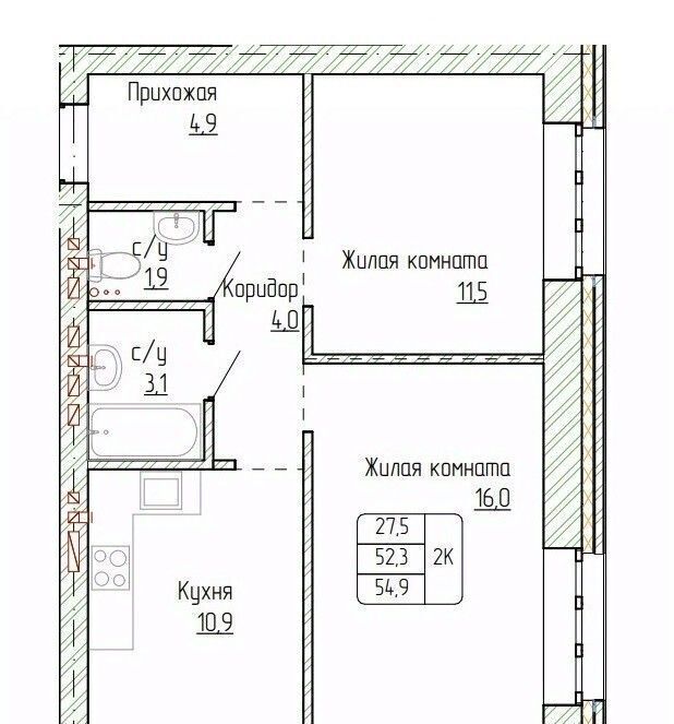 квартира г Новоалтайск ул Титова 6 фото 1