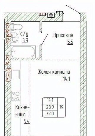 квартира г Новоалтайск ул Титова 6 фото 1
