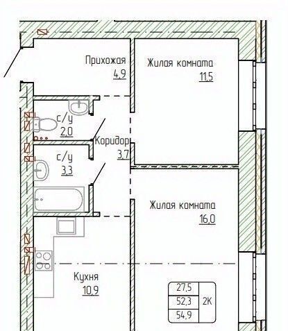 квартира г Новоалтайск ул Титова 6 фото 1