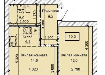 квартира г Барнаул р-н Центральный ул Анатолия фото 2