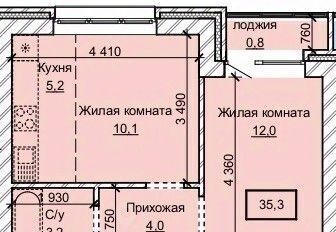 квартира г Барнаул р-н Центральный ул Анатолия фото 2