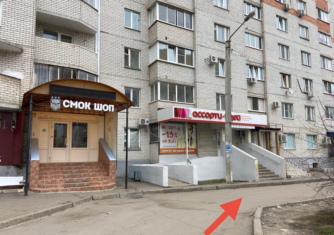 торговое помещение г Воронеж р-н Железнодорожный ул Минская 61 фото 1