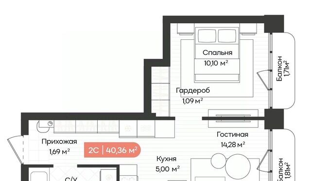 Баланс жилой квартал фото