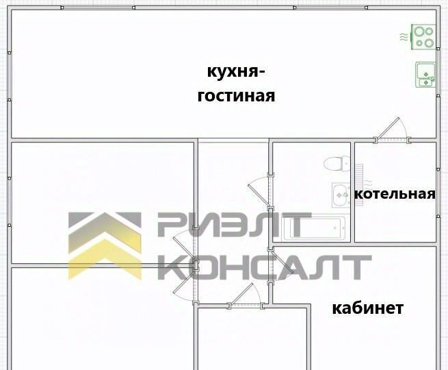 дом р-н Омский д Зеленое Поле ул Славная Магистральное с/пос фото 2