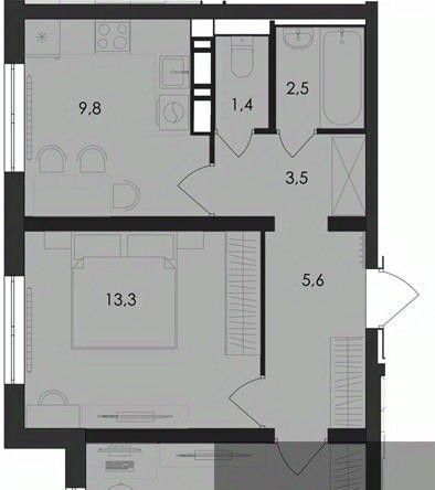 квартира г Воронеж р-н Центральный ул Загоровского 5/2 фото 1