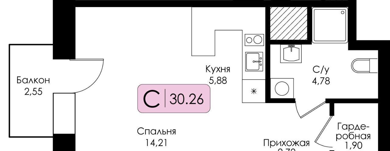 квартира г Нижний Новгород р-н Канавинский ЖК "Анкор" 15-й кв-л фото 1