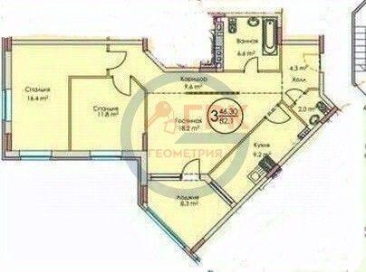 квартира г Балашиха мкр Салтыковка ул Черняховского 32б ЖК «Салтыковка-Престиж» фото 2
