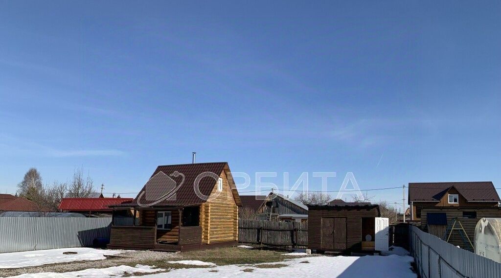 дом г Тюмень р-н Ленинский снт Яровское ул. Сливовая, 19 фото 1