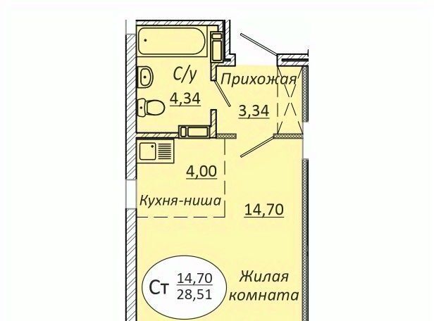 квартира г Новосибирск Золотая Нива ул 2-я Воинская 53 фото 1