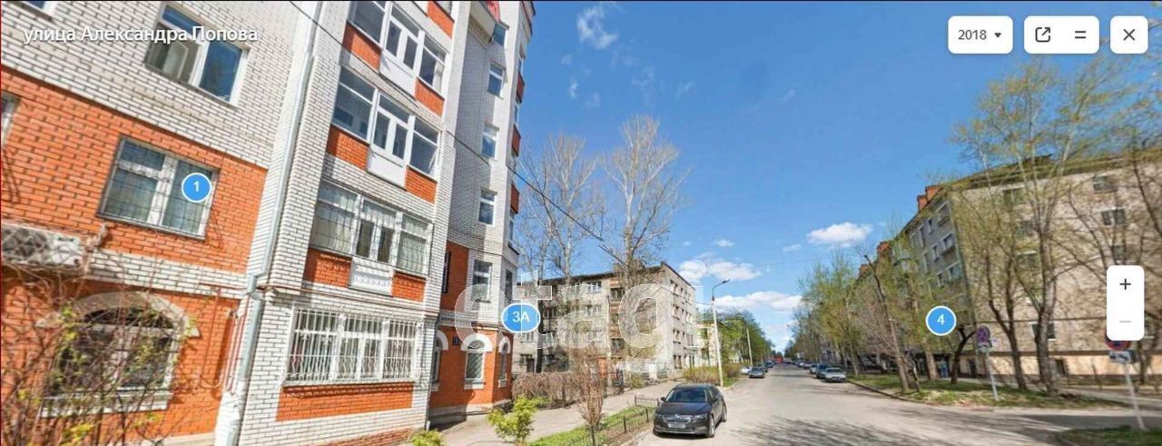 квартира г Казань Суконная слобода ул Александра Попова 1 фото 5