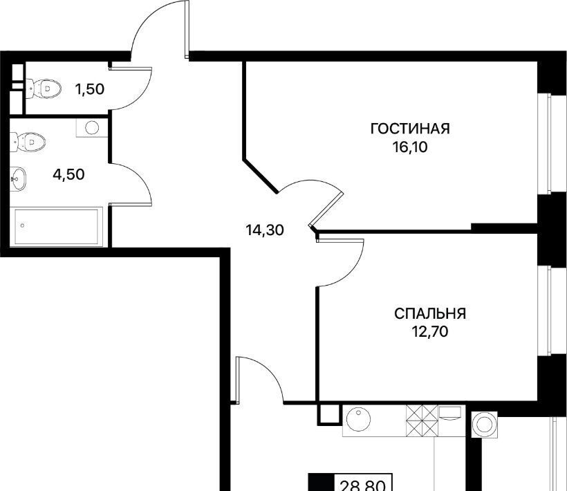 квартира г Ростов-на-Дону р-н Первомайский ул Берберовская 15с/3 фото 1