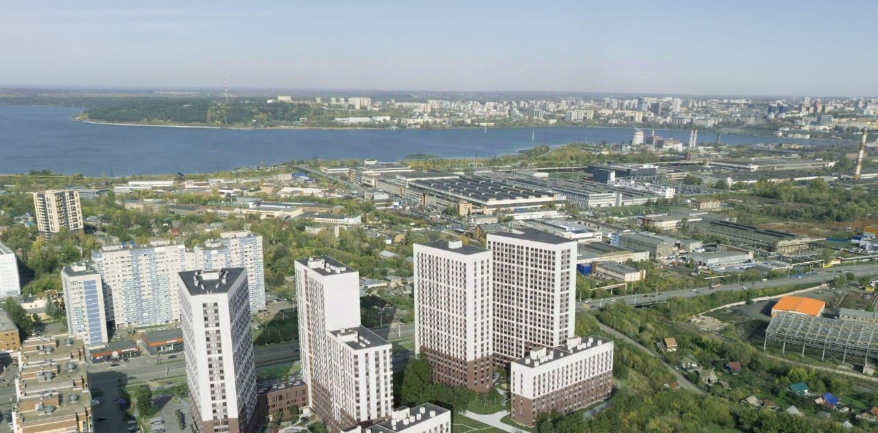 квартира г Ижевск р-н Ленинский Нагорный ЖК «Речной парк» жилрайон, 8-й мкр фото 9