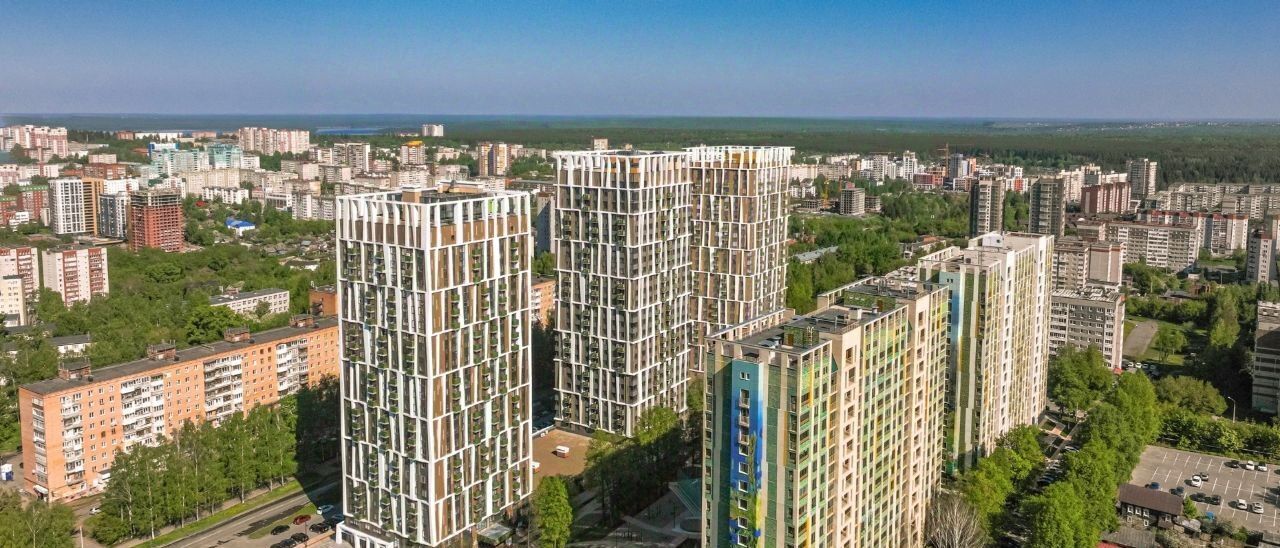 квартира г Ижевск р-н Октябрьский 12-й микрорайон Север ЖК Эко Лайф Весна жилрайон фото 6