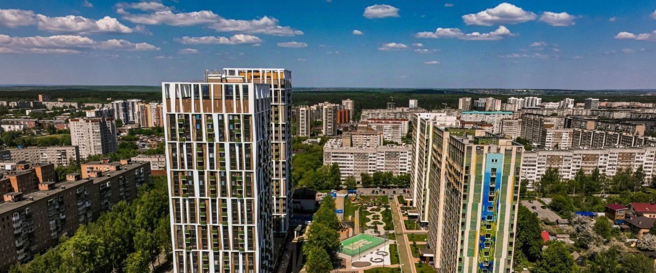 квартира г Ижевск р-н Октябрьский 12-й микрорайон Север ЖК Эко Лайф Весна жилрайон фото 8