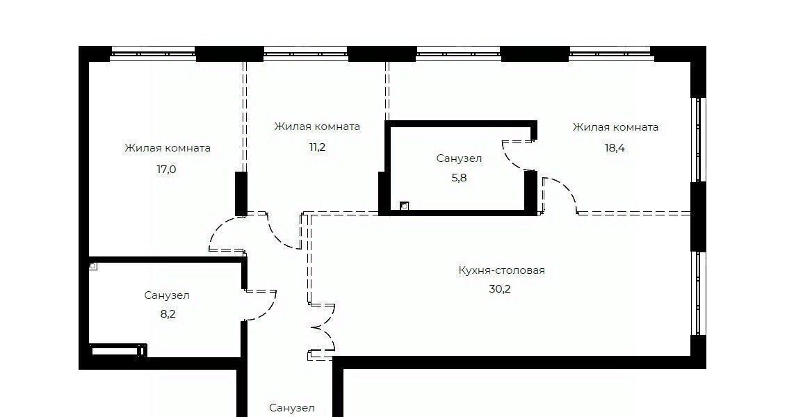 квартира г Пенза р-н Первомайский Велларт Сити жилой комплекс фото 1