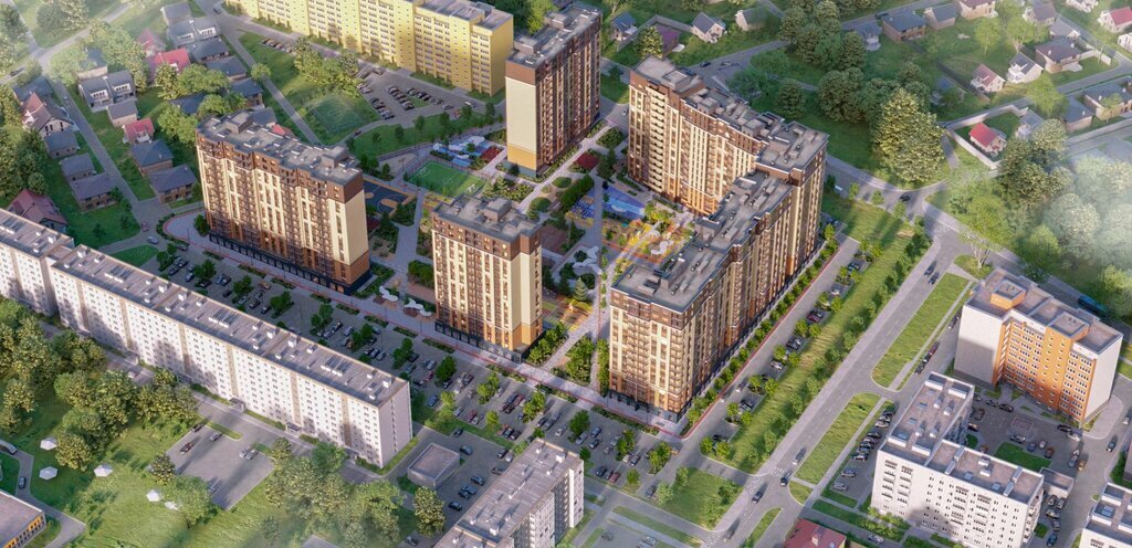 квартира г Тверь р-н Московский Южный ЖК «Атмосфера» фото 8