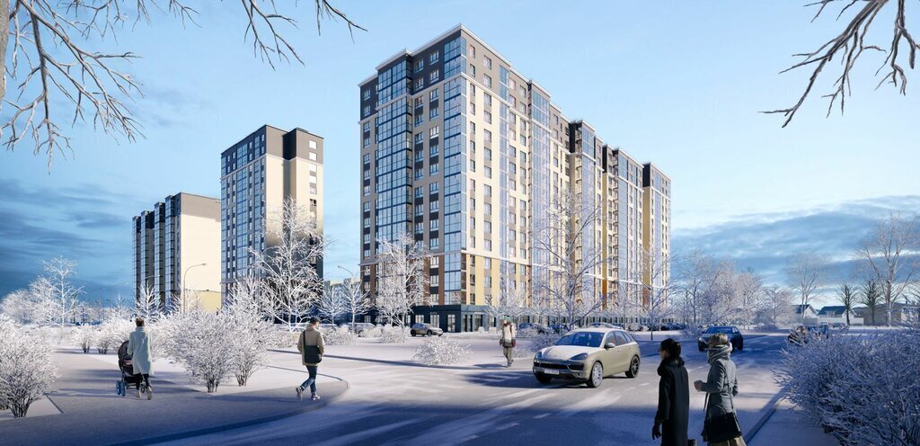 квартира г Тверь р-н Московский Южный ЖК «Атмосфера» фото 17