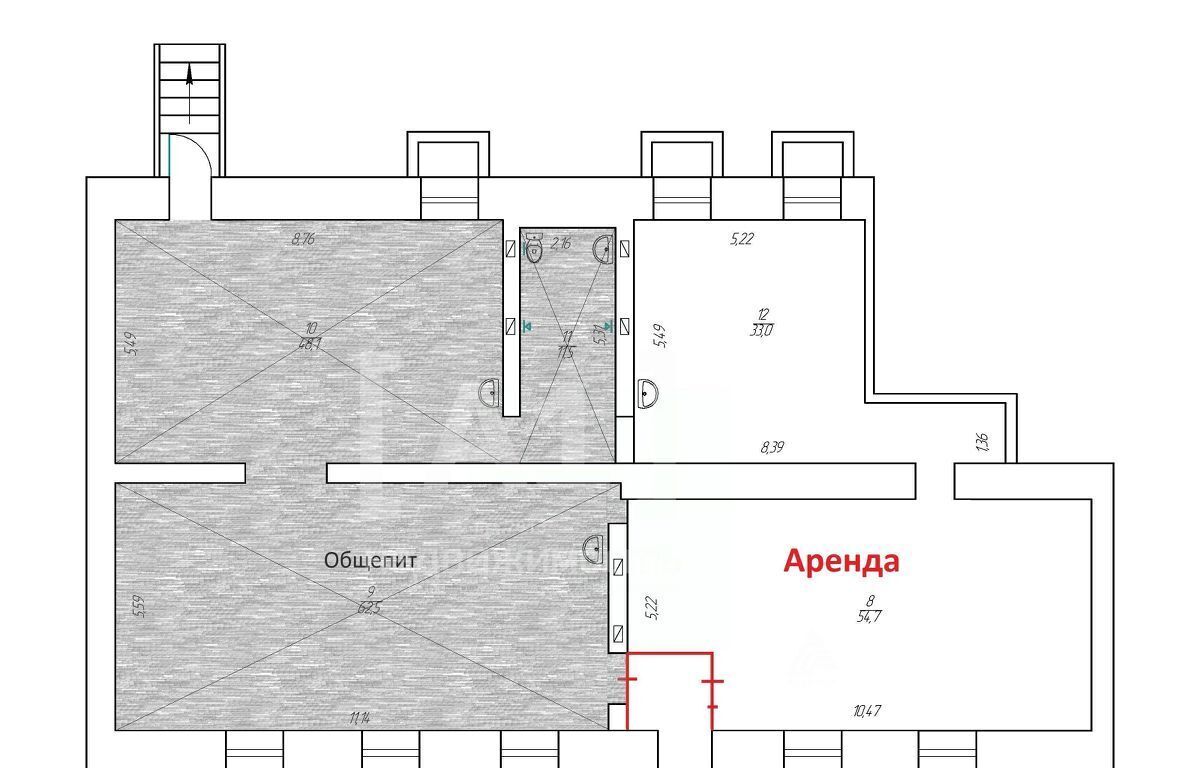 торговое помещение г Челябинск р-н Центральный пр-кт Ленина 72 фото 4