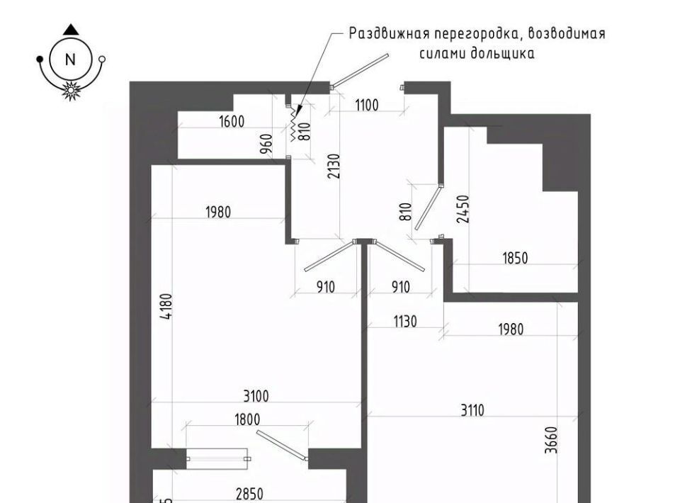 квартира г Санкт-Петербург п Шушары Звездная фото 2
