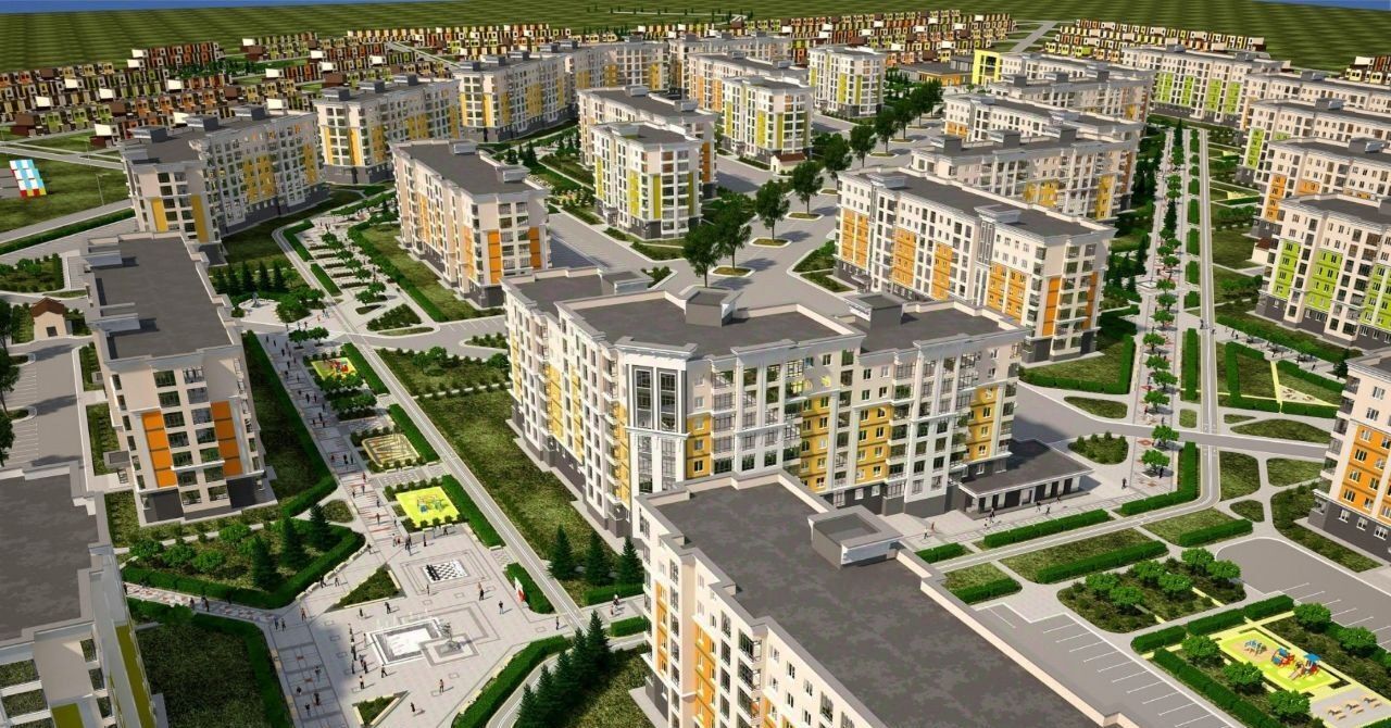 квартира г Кемерово р-н Рудничный Лесная Поляна б-р Солнечный ЖК «Солнечный бульвар» жилрайон, комплекс фото 5
