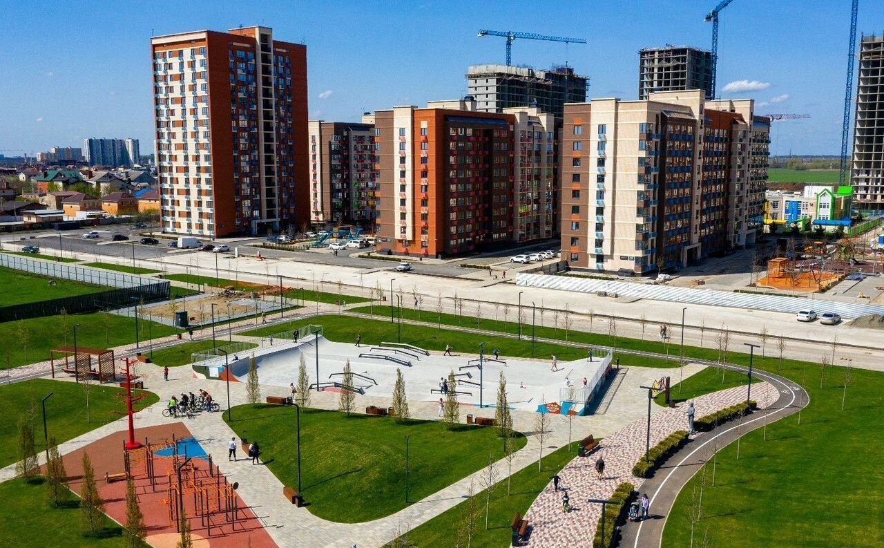 квартира г Краснодар п Знаменский ул Природная 10б микрорайон «Родные просторы» р-н Карасунский корп. 3 фото 10