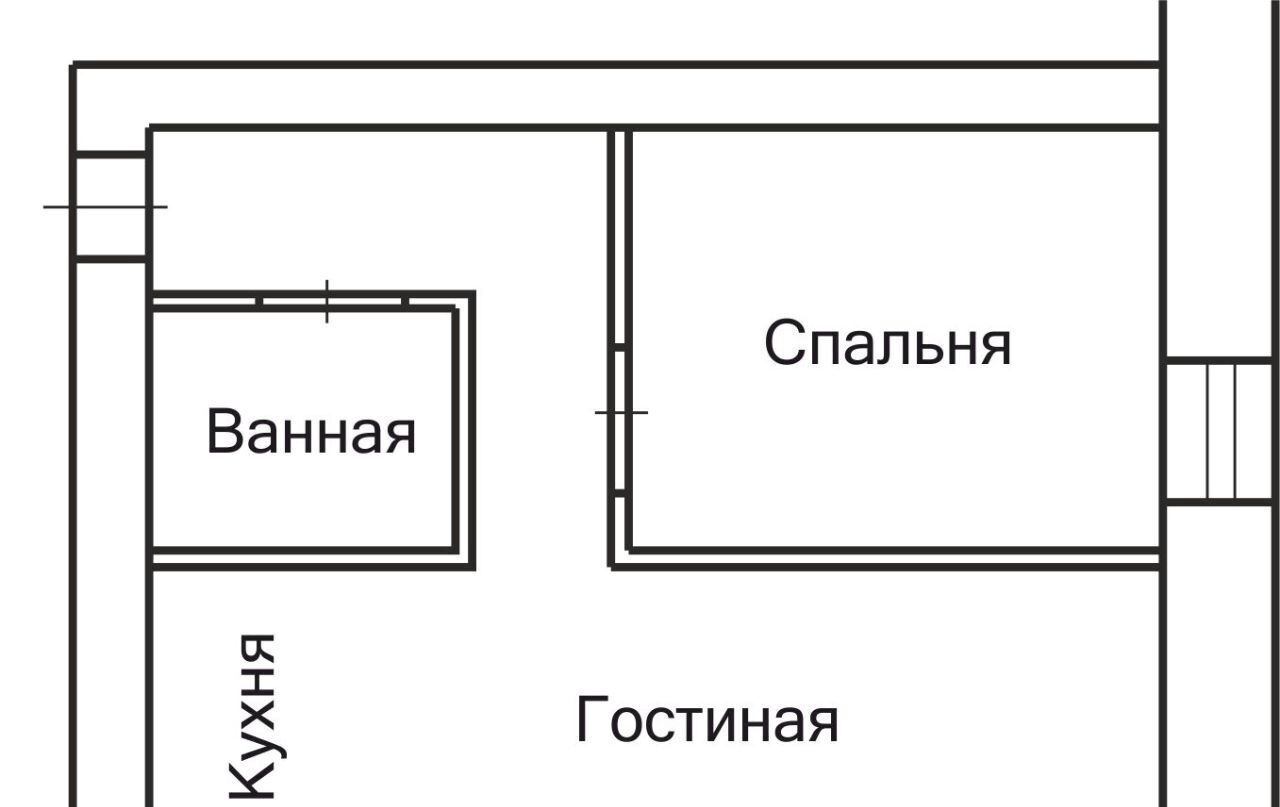 квартира г Ухта пр-кт Ленина 23а фото 9