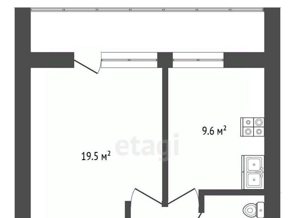 квартира г Одинцово ул Комсомольская 20 Одинцово фото 2