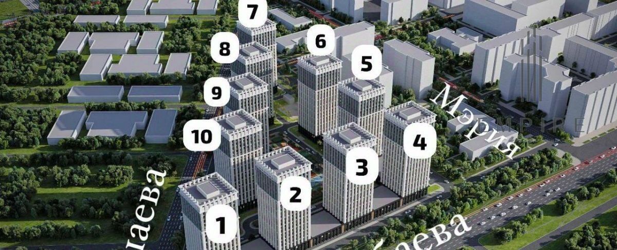 квартира г Грозный р-н Заводской ул. Муслима Г. Гайрбекова, 9 фото 3