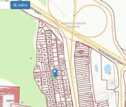 земля г Екатеринбург Ботаническая снт Черемушка 2 фото 34