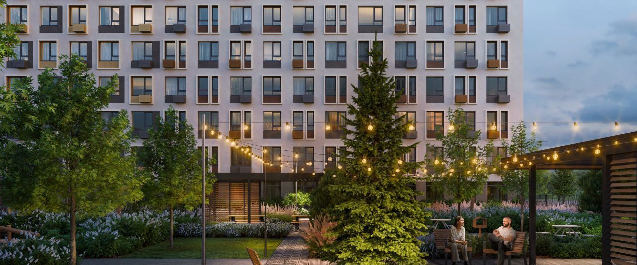 квартира г Санкт-Петербург п Парголово р-н Выборгский Глоракс Парголово жилой комплекс фото 6