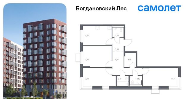 Богдановский Лес жилой комплекс, 7. 3, Зябликово фото