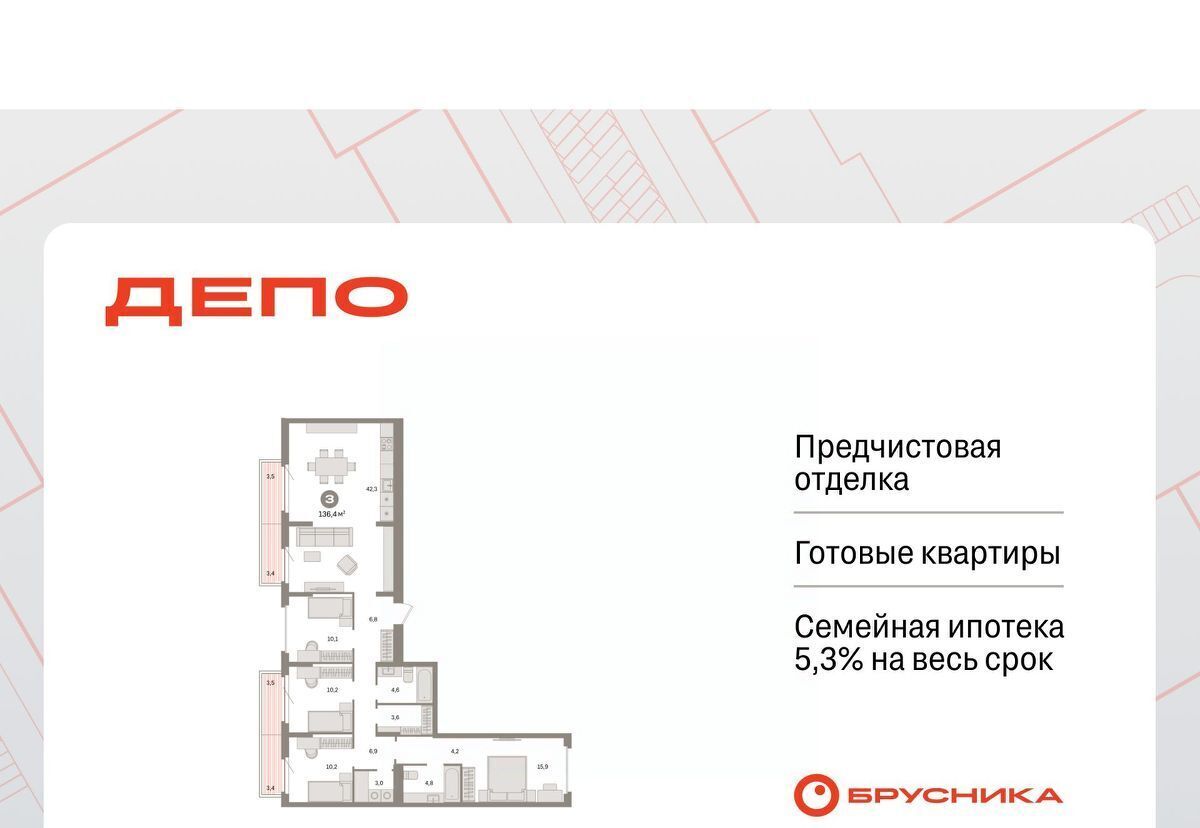 квартира г Екатеринбург Уральская Старая Сортировка ЖК Квартал Депо Сортировочный жилрайон фото 1