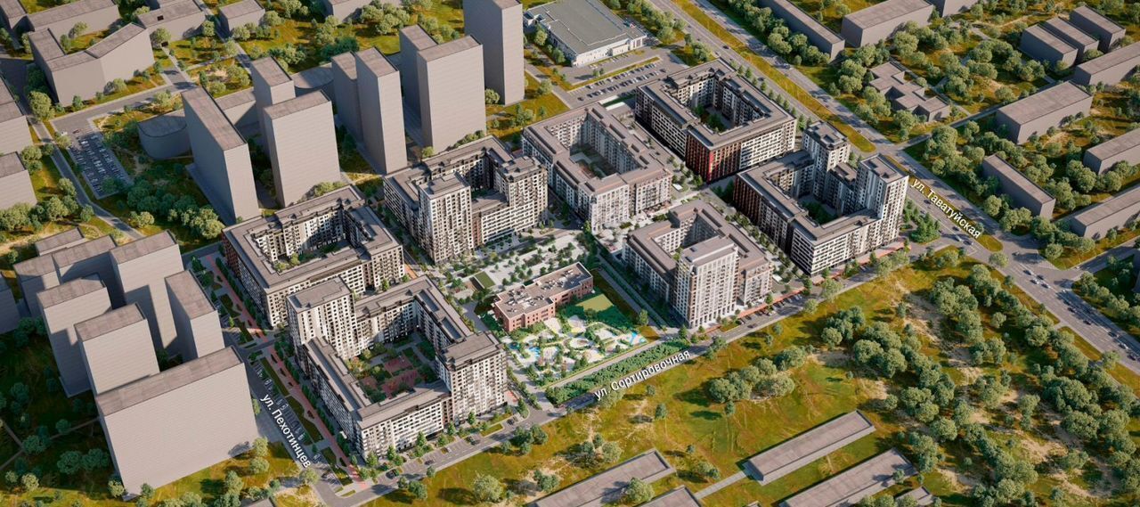 квартира г Екатеринбург р-н Железнодорожный ЖК Квартал Депо ул. Таватуйской/Сортировочной/Пехотинцев, д. 4 фото 5