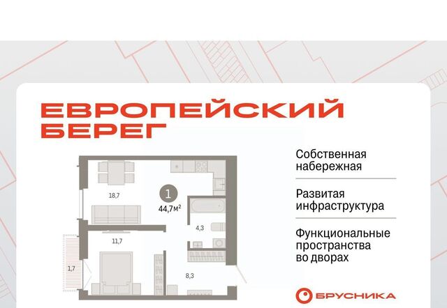р-н Октябрьский Европейский Берег мкр фото