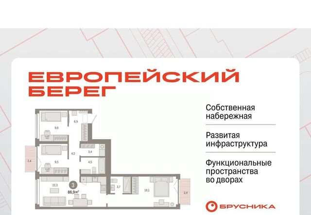 р-н Октябрьский Европейский Берег мкр фото
