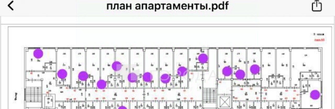 квартира г Барнаул р-н Октябрьский ул Северо-Западная 10а фото 16