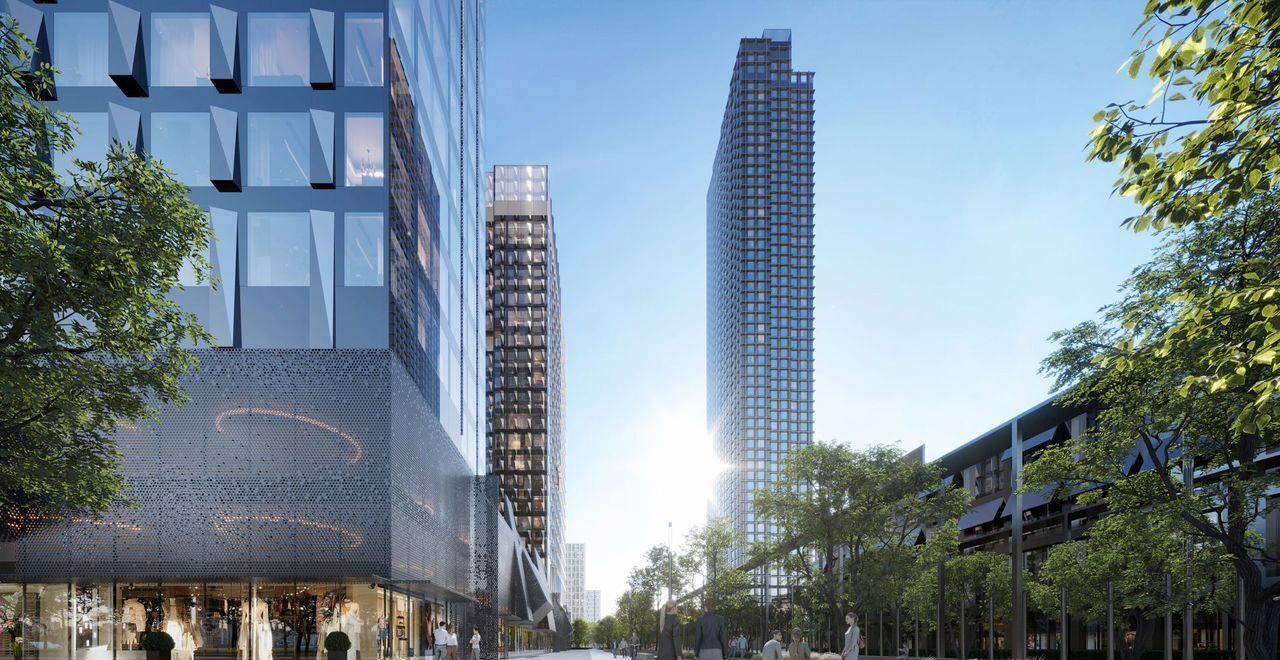 квартира г Москва метро Бутырская проезд Огородный Квартал небоскребов Upside Towers з/у 4/7 фото 17