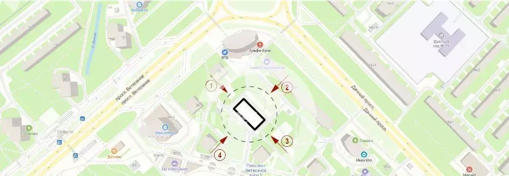 свободного назначения г Санкт-Петербург метро Проспект Ветеранов пр-кт Дачный 17к/2 фото 9