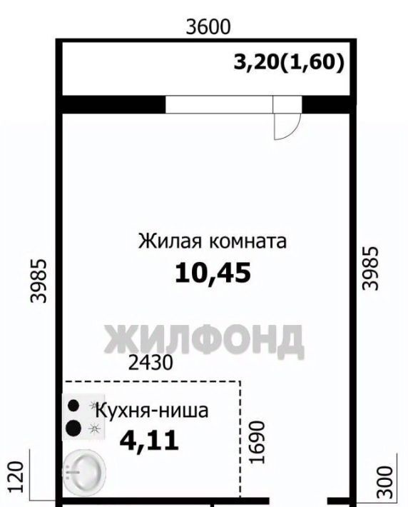 квартира г Новосибирск ул Виктора Уса 4 Площадь Маркса фото 9