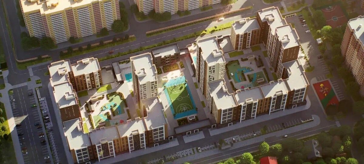 квартира г Краснодар р-н Прикубанский проезд им. Репина 1 ЖК «Репин-Парк» фото 23
