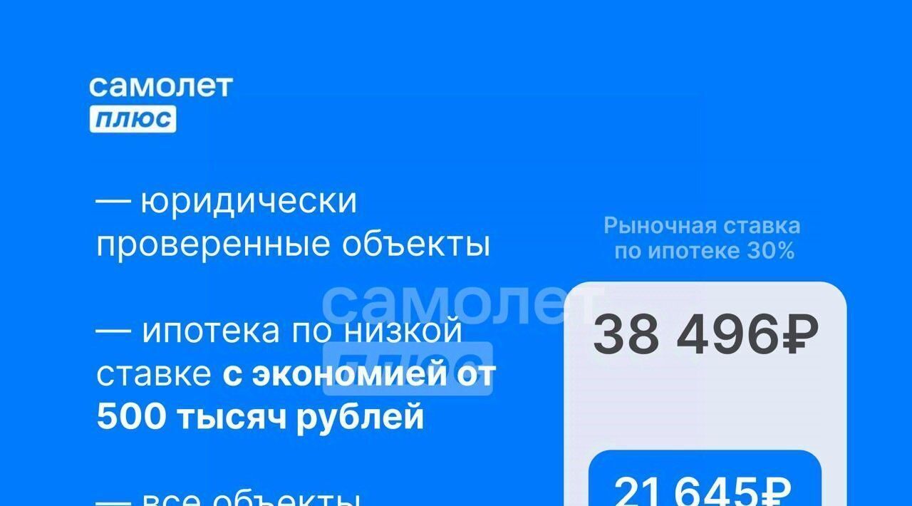 квартира г Ульяновск р-н Ленинский пр-кт Нариманова 93 фото 32