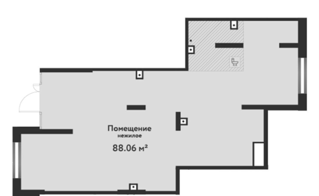 торговое помещение г Екатеринбург р-н Октябрьский Ботаническая тракт Сибирский 24а фото 5