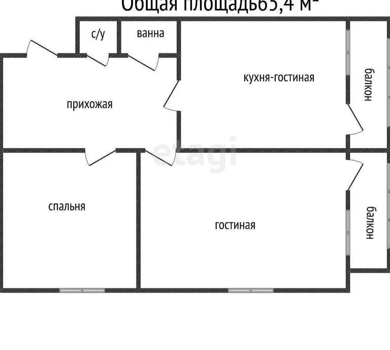 квартира г Краснодар р-н Прикубанский микрорайон Солнечный Фестивальный ул Казбекская 14 фото 1