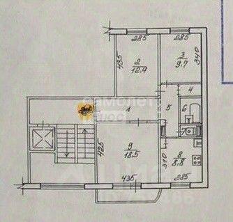 квартира г Новосибирск р-н Ленинский ул 9-й Гвардейской Дивизии 7 фото 2