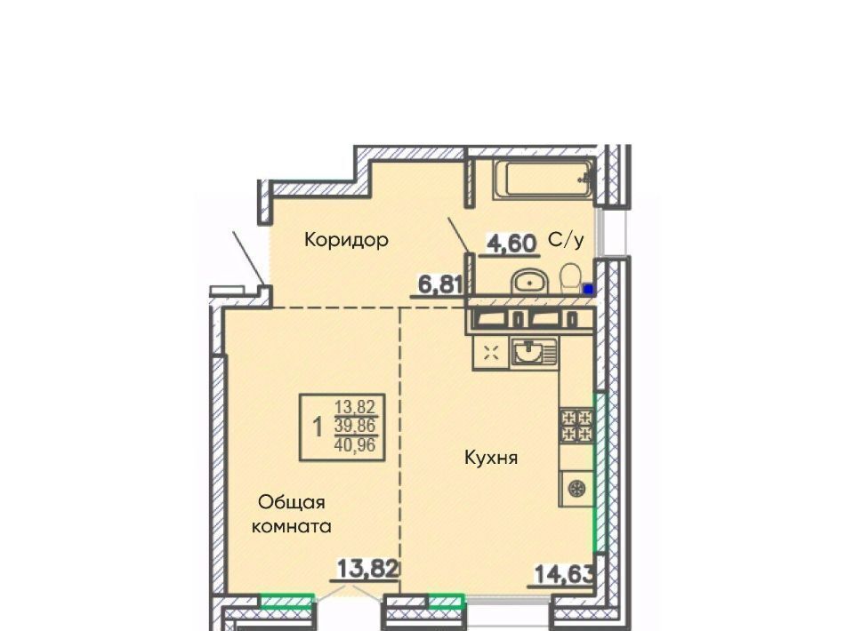 квартира г Улан-Удэ мкр Энергетик р-н Октябрьский фото 1
