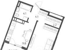 квартира г Краснодар р-н Центральный ул Колхозная 5/2к 1 фото 1