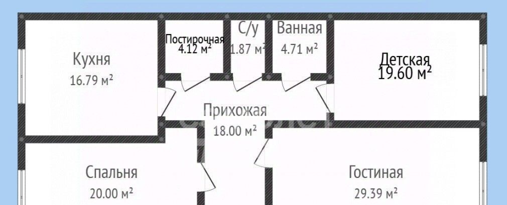 квартира г Махачкала р-н Ленинский ул Красноярская 29 фото 2