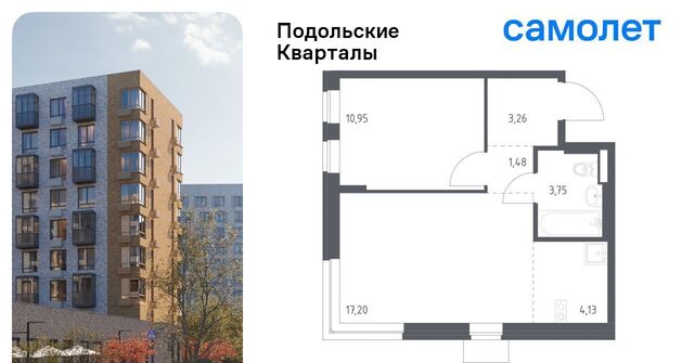 ЖК «Подольские кварталы» метро Бунинская аллея № 103 кв-л, к 2 фото